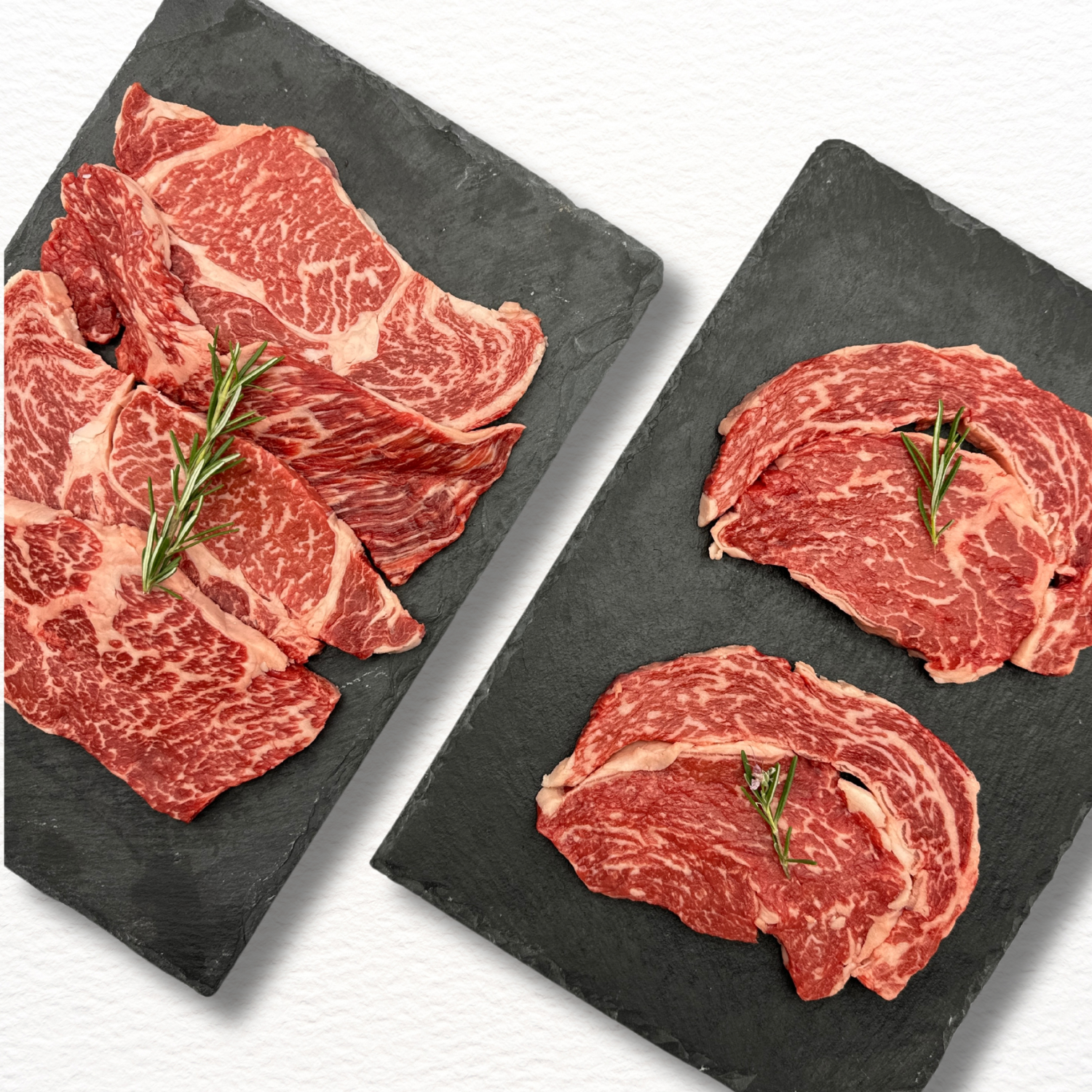 Jac Wagyu BBQ Platter D – Chuck Eye & Cube Roll BBQ Set (Fresh 600g)