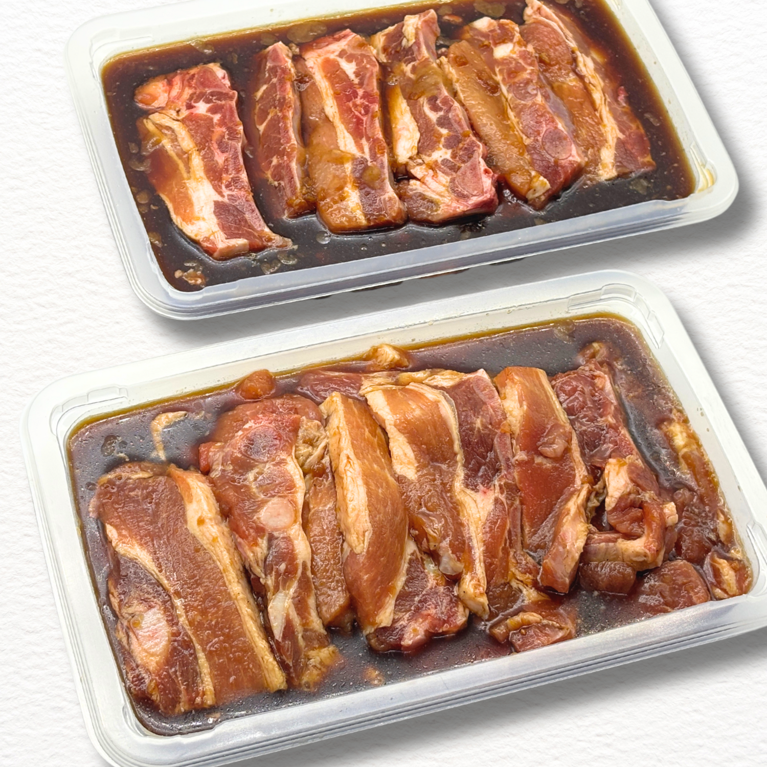 Korean Marinated Pork Ribs – Sweet Soy BBQ Style (Frozen 700g)
