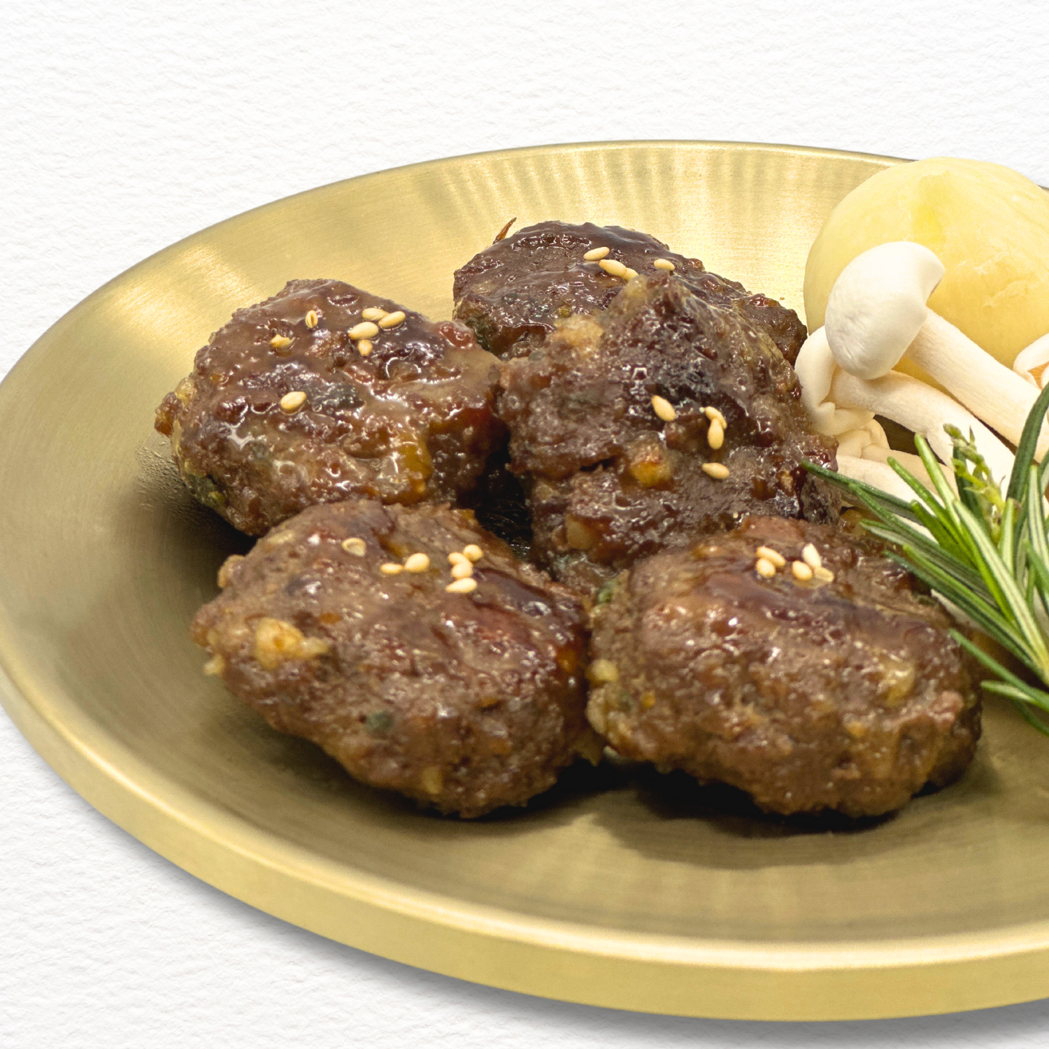 Jac Wagyu Tteokgalbi – Handmade Korean Beef Patty (Frozen 480g)