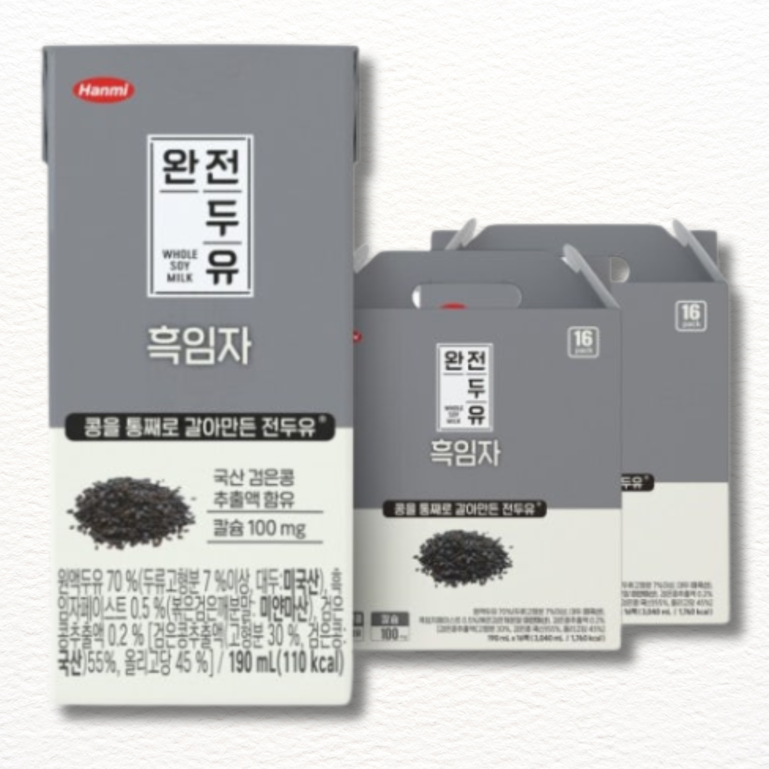 Hanmi Complete Soy Milk Multi-Pack | 6 Flavours | 한미 완전두유 시리즈