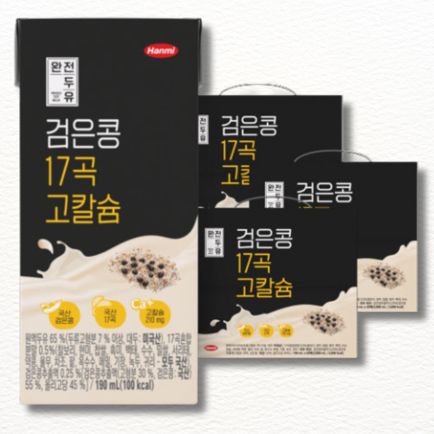 Hanmi Complete Soy Milk Multi-Pack | 6 Flavours | 한미 완전두유 시리즈
