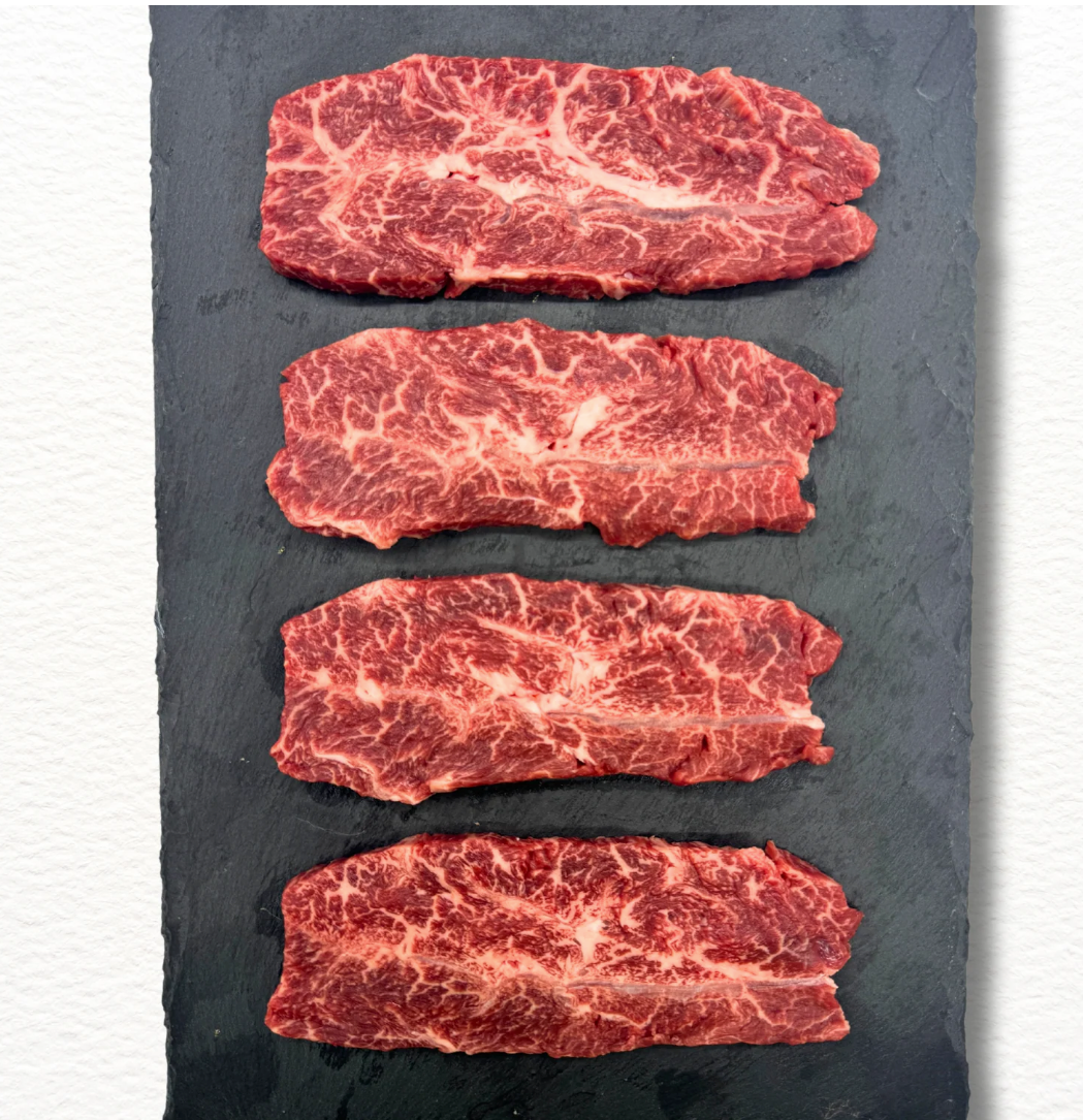 Wagyu BBQ Platter D | Chuck Roll & Oyster Blade | K-BBQ Set (MB4-7 Fresh 400g/600g)