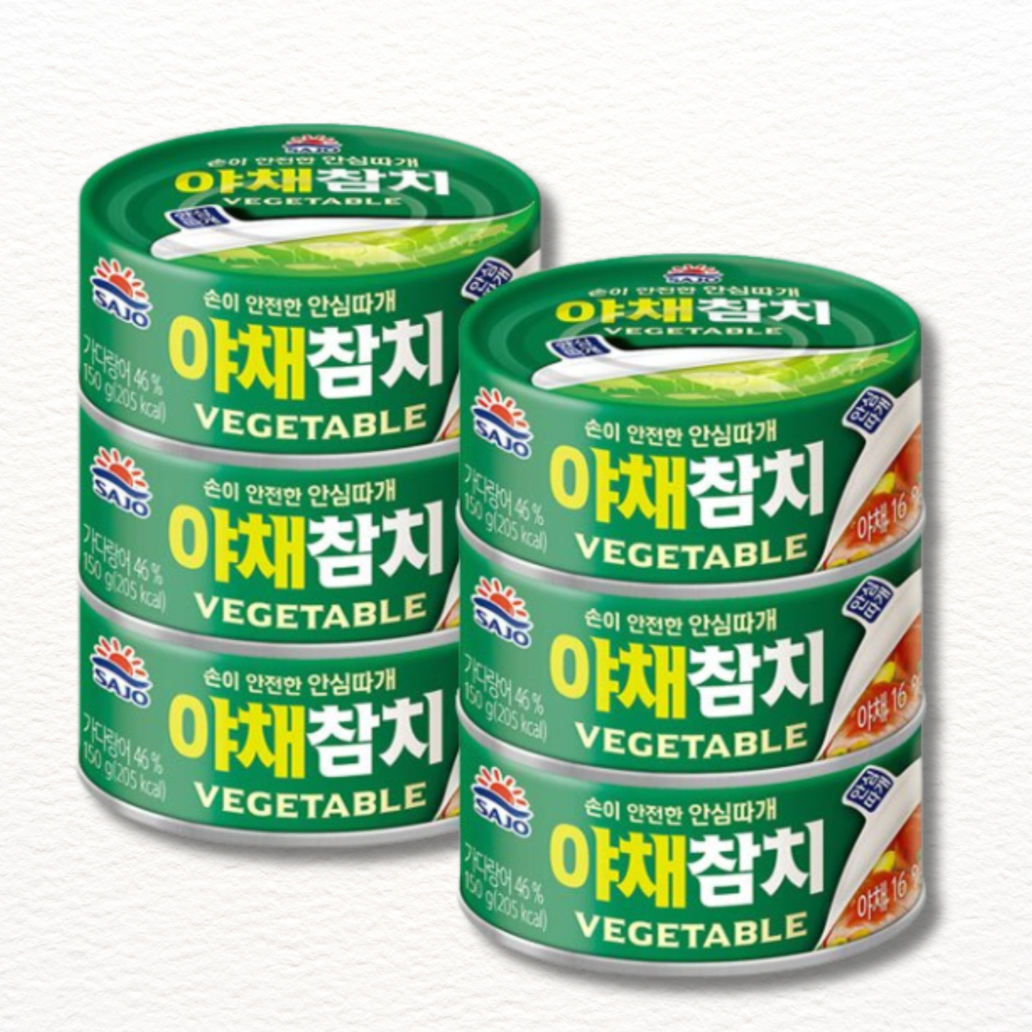 Sajo Vegetable Tuna 100g – Korean-Style Veggie Tuna (Single Can)