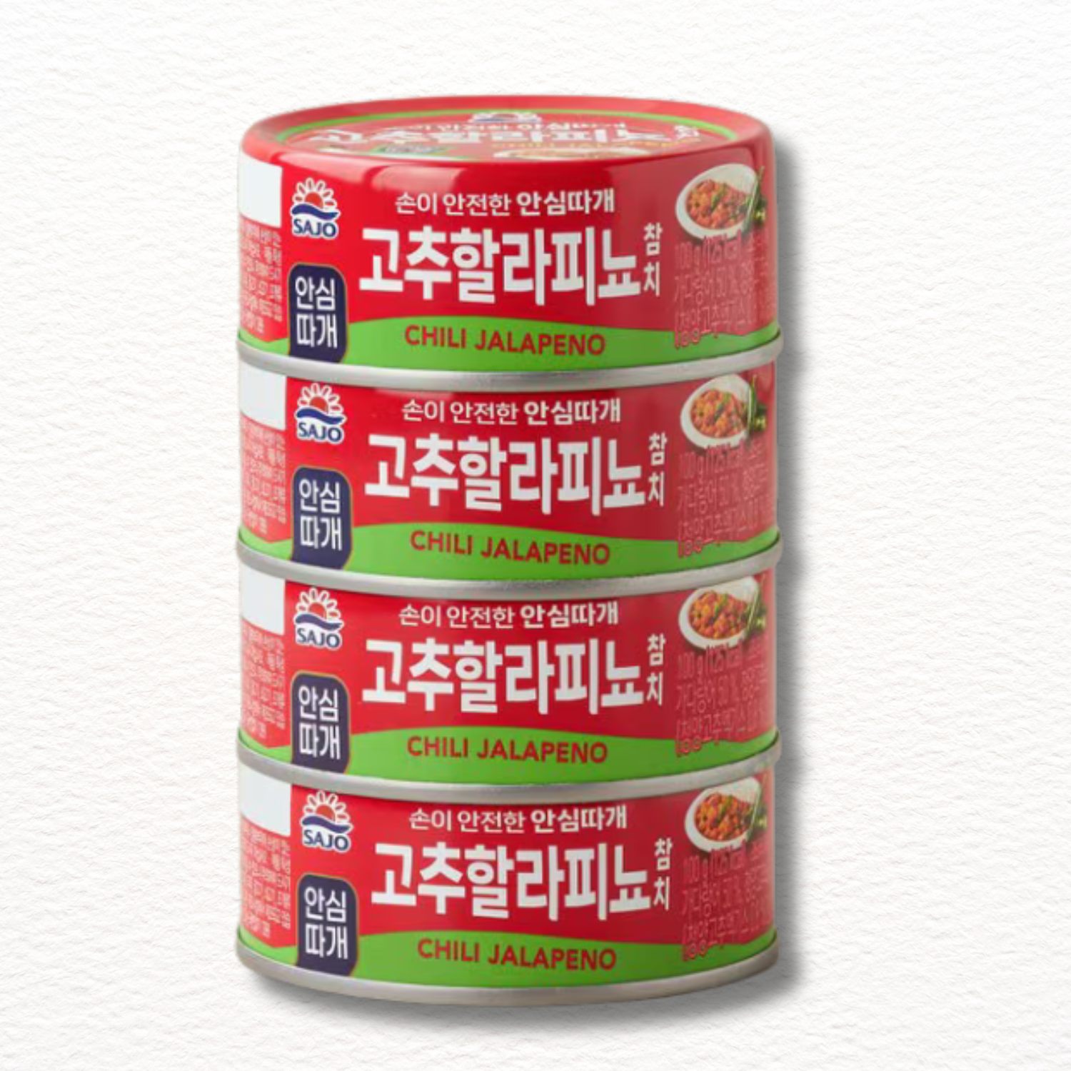 Sajo Spicy Tuna with Jalapeño 100g – Korean-Style Gochu Tuna (Single Can)