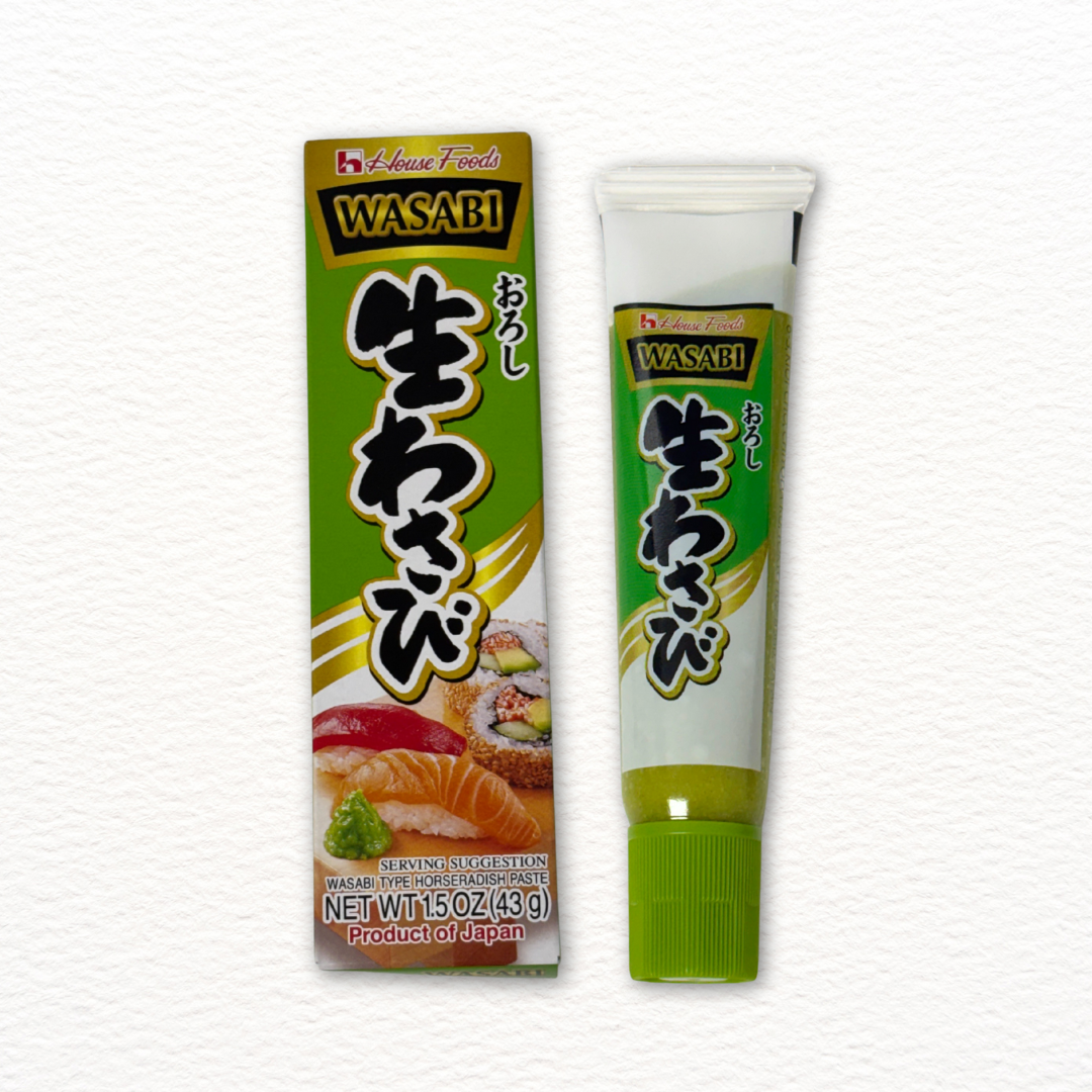 House Foods Wasabi Tube 43g | Japanese Horseradish Paste