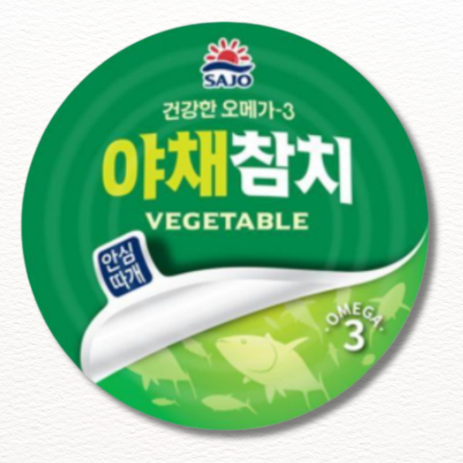 Sajo Vegetable Tuna 100g – Korean-Style Veggie Tuna (Single Can)