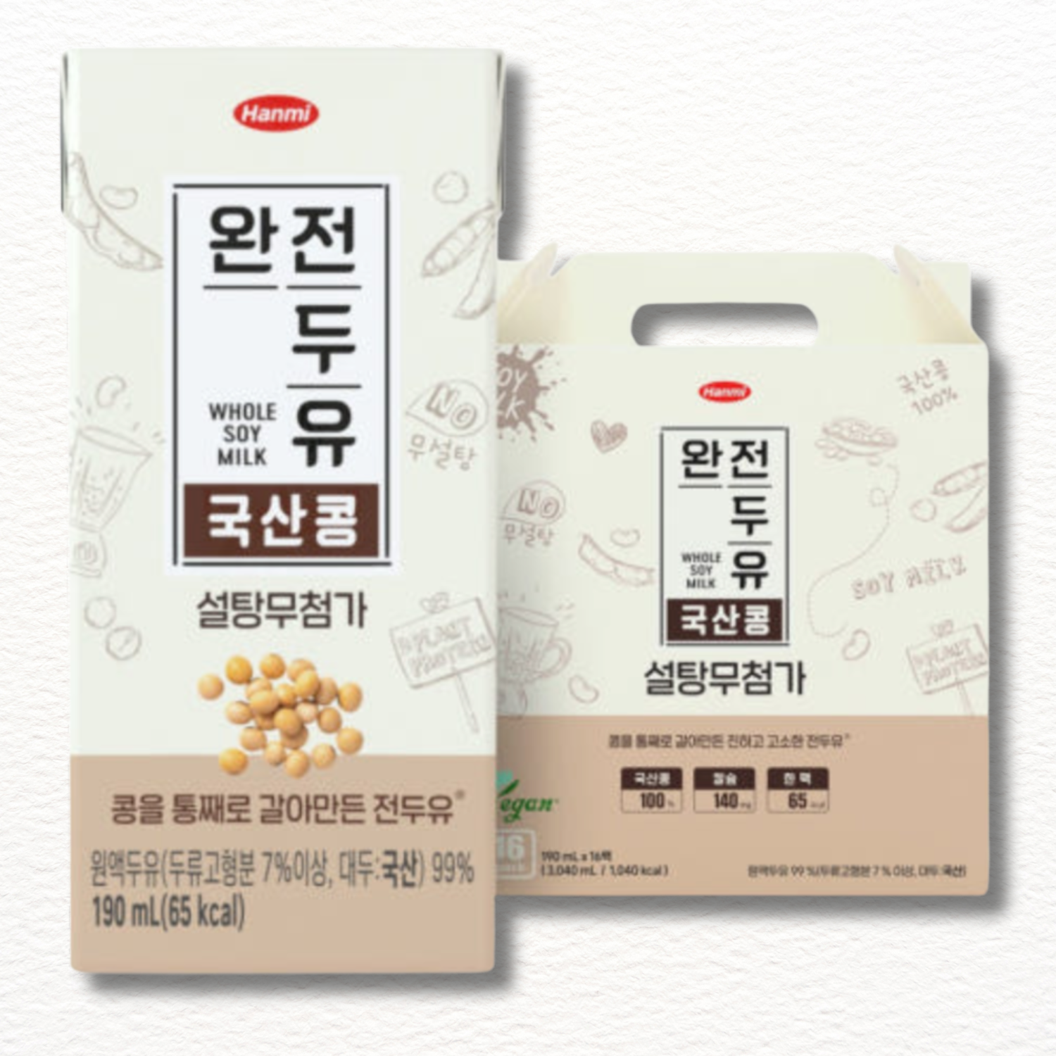 Hanmi Complete Soy Milk Multi-Pack | 6 Flavours | 한미 완전두유 시리즈
