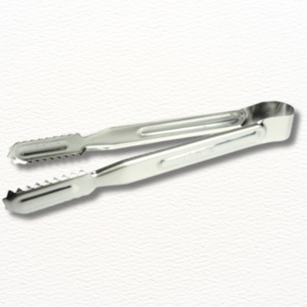 Alligator Grip BBQ Tongs – Anti-Slip Stainless Steel Clamp | 악어 집게(중)