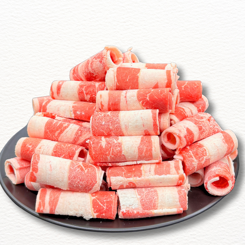 Angus Brisket – Thin Sliced 우삼겹 for Hotpot & BBQ (Frozen 450g)