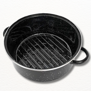 Kitchen Art Round Direct Fire Pot – Korean BBQ & Stew Pot | 키친아트 고구마냄비