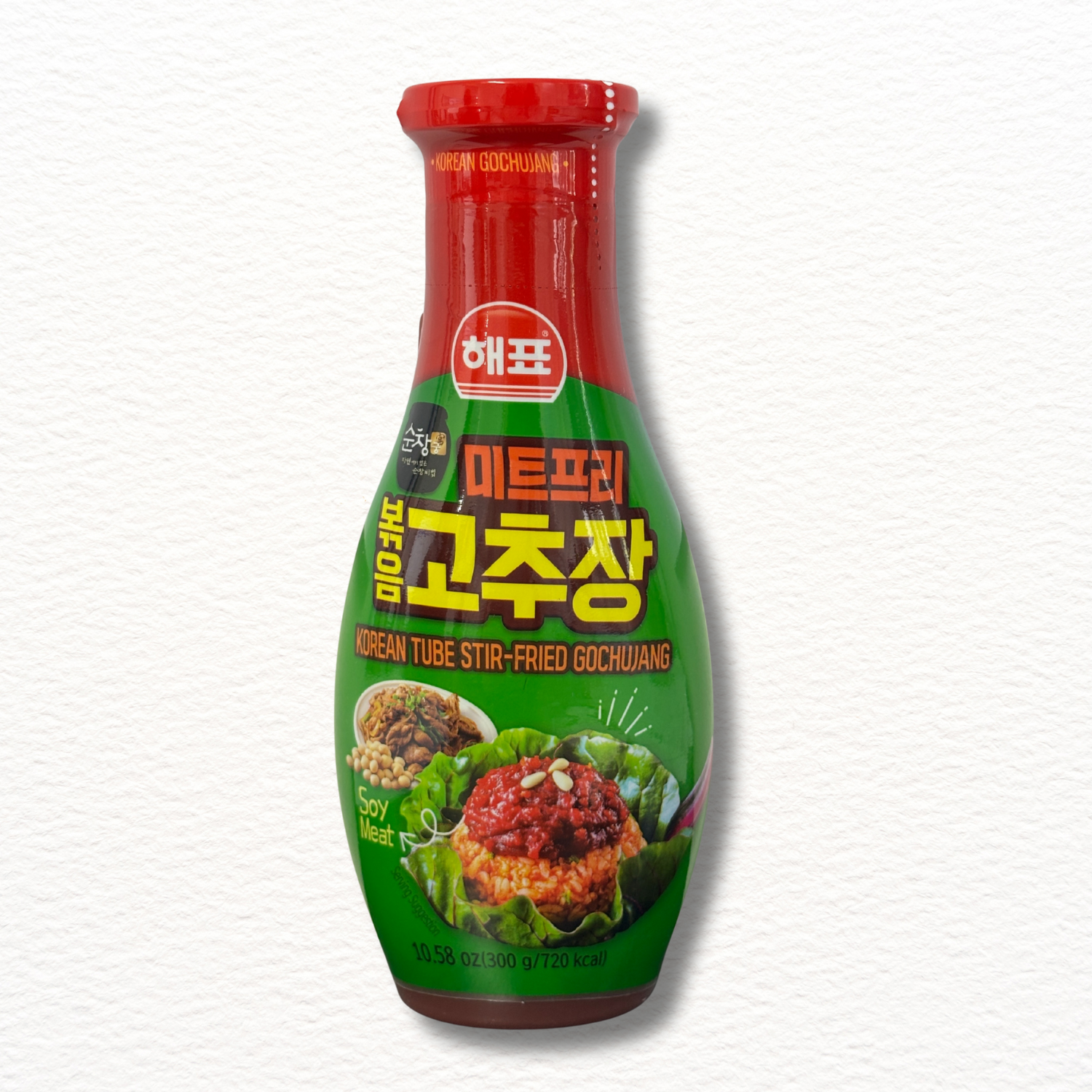 Haepyo Stir-Fried Gochujang – Meat-Free Korean Chilli Paste Tube 300g