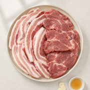 Pork BBQ Set – Korean Belly & Neck Cuts for Grilling (400g)