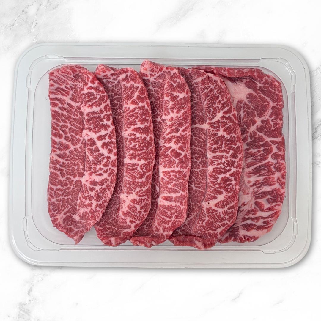 Jac Wagyu Oyster Blade MB8-9 | Premium Thin Sliced K-BBQ 220g