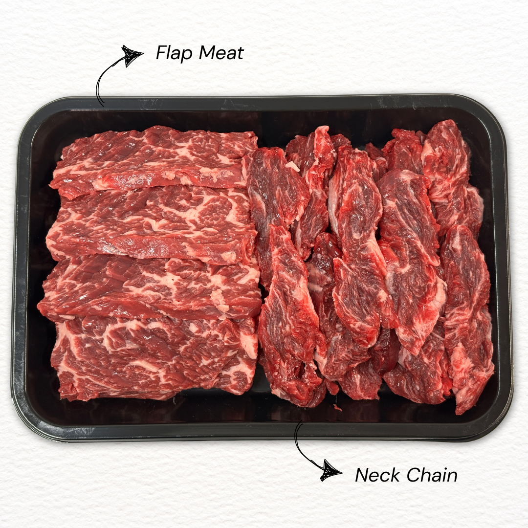 Jac Wagyu BBQ Platter A – Premium Korean BBQ Set (Fresh 600g)