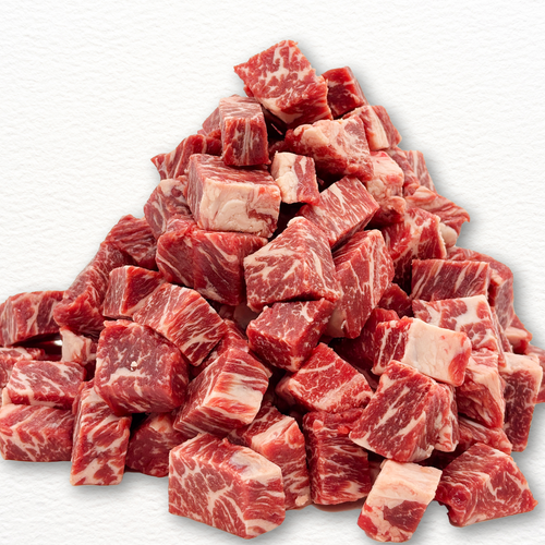 Jac Wagyu Cubed Diced – 2cm Skewer Grill & Stew Beef (Fresh 500g)