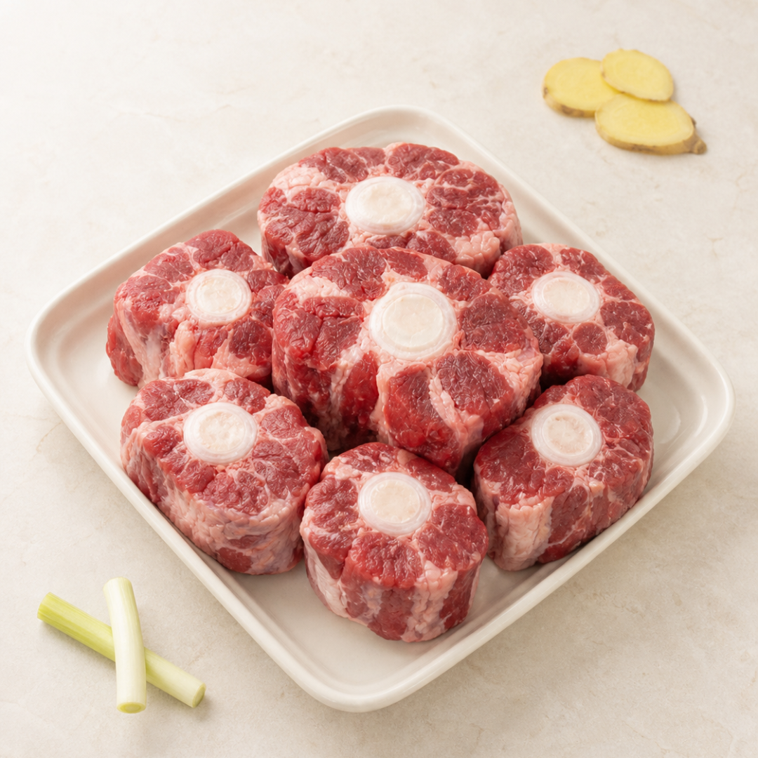 Wagyu Ox Tail – Thick Cut for Braise & Soup (Frozen 1.1kg)