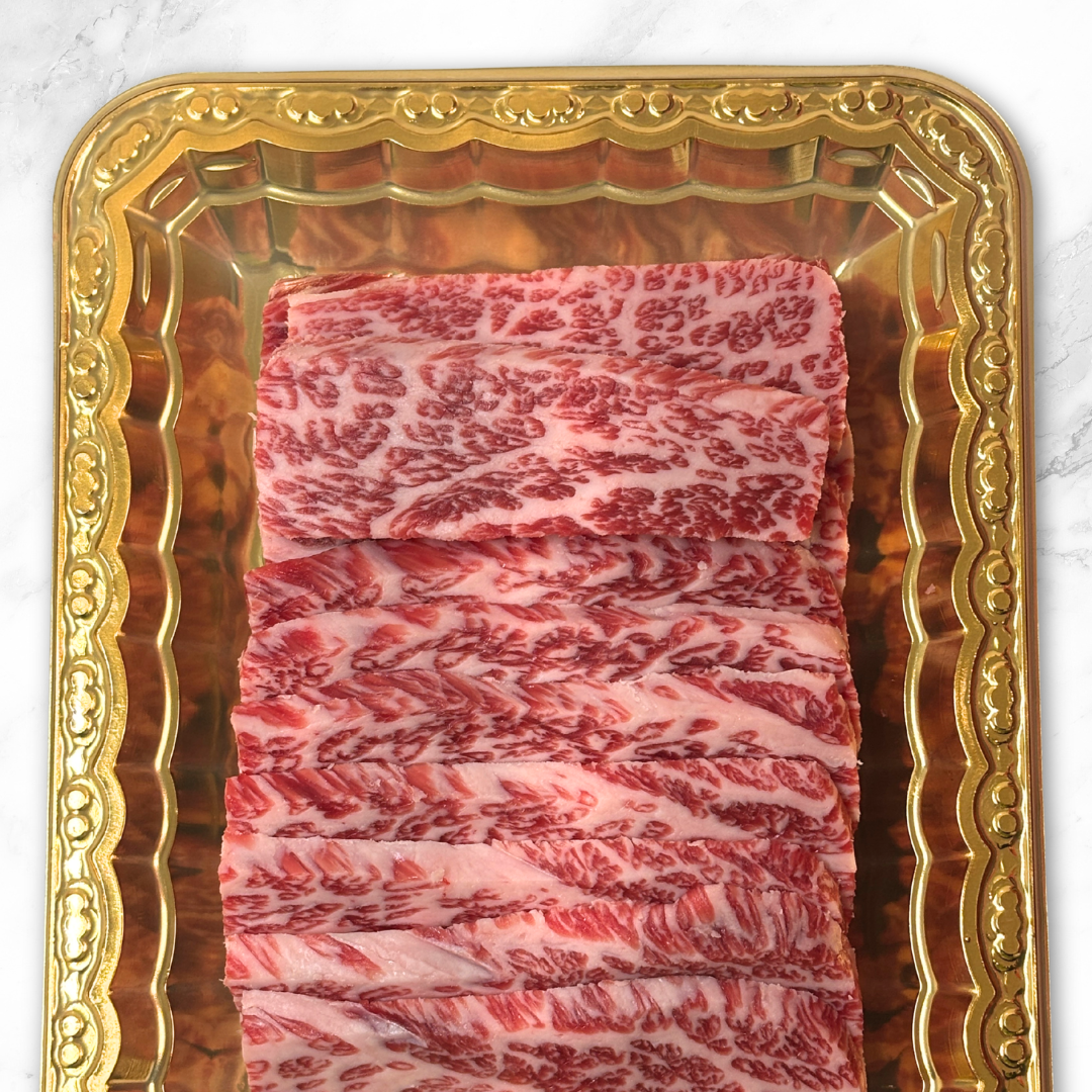 Jac Wagyu Short Rib Meat – Marbled Kkotsal MB8–9 (Fresh)