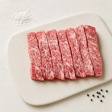 Wagyu Short Rib Meat – Marbled Kkotsal MB8–9 (Fresh)