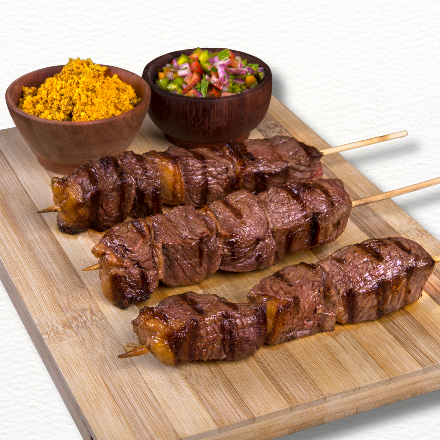 Jac Wagyu Cubed Diced – 2cm Skewer  Grill & Stew Beef (Fresh 500g)