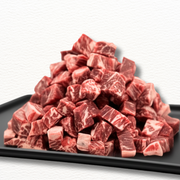 Jac Wagyu Cubed Diced – 2cm Skewer  Grill & Stew Beef (Fresh 500g)