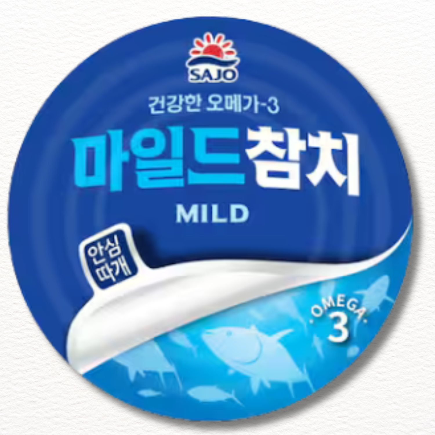 Sajo Mild Tuna 100g – Korean-Style Light Tuna (Single Can)